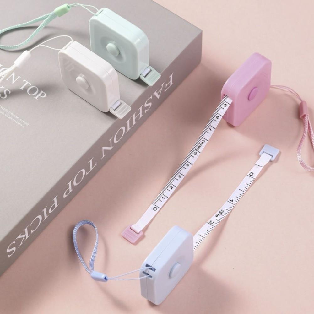 Tragbares Rollbandmaß Körpermaß Einziehbares Maßband Neues Schneidermaß