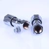 Water Flows Control Valves 1/2inch Turn Angle Stop Valves Hot/Cold Water Stop Valves for Heating & Plumbing System