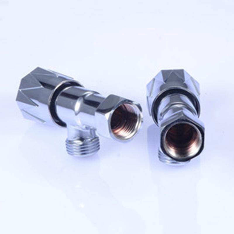 Water Flows Control Valves 1/2inch Turn Angle Stop Valves Hot/Cold Water Stop Valves for Heating & Plumbing System