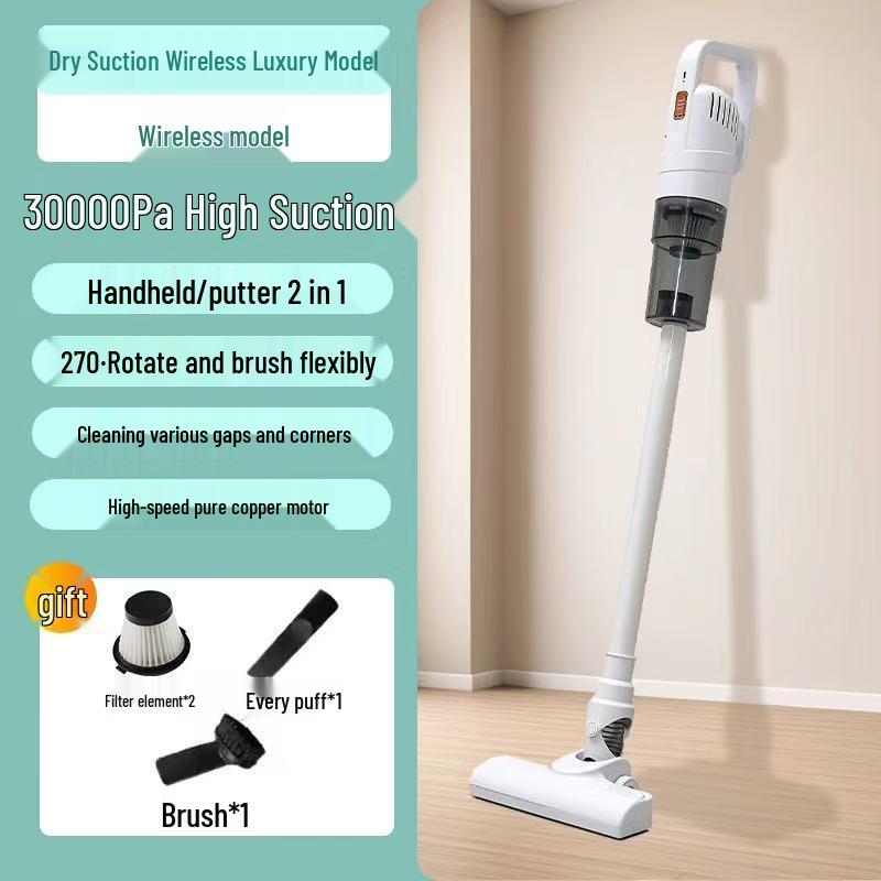 Cordless Handheld Vacuum Cleaner with High Suction and Mop Functionality