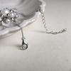 Silver Necklace with Natural Pearls, Item Weight 8.07 G (2185208)
