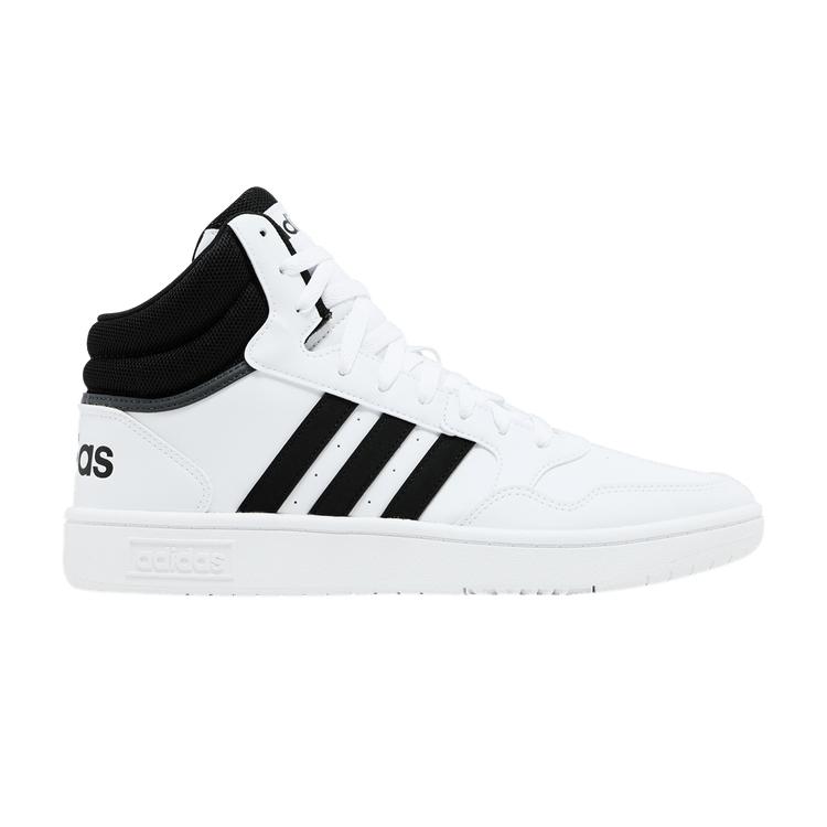 adidas Hoops 3.0 Mid Classic Vintage Core Black Cloud White