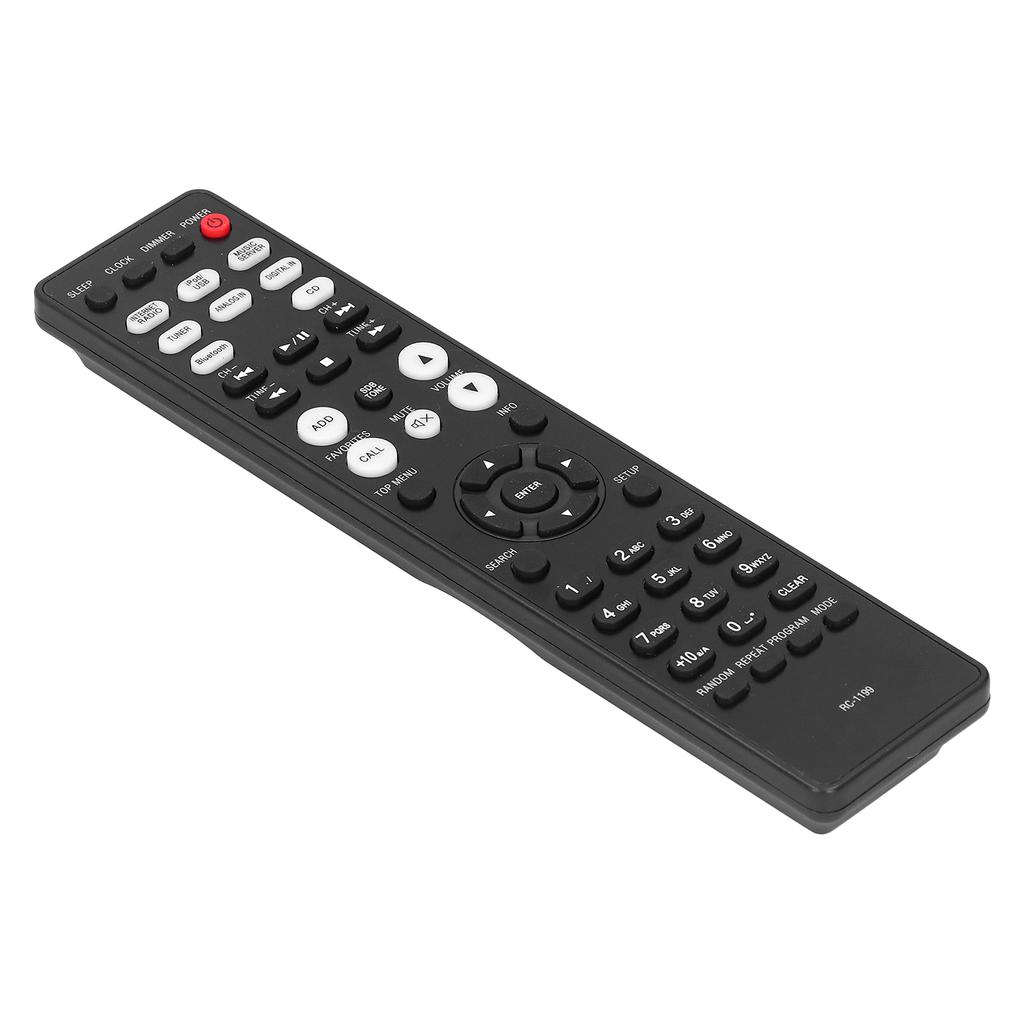 Television Remote Control Replacement Easy Grip Compact Shape for Various Brand LCD TV