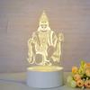Customize Acrylic 3D Illusion LED Warm White Night Light for Living Room Kids Bedroom Decorative Lamp with USB Power