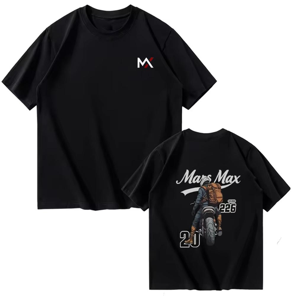 Marsmax Ummer Brand Bestseller Trend 100 Pure Cotton Versatile Unisex Tshirt Daily Street Sweatabsorbing Breathable Short Sleeve
