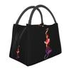 Popular Selena Quintanilla Singer Insulated Lunch Bag Picnic Storage Food Boxes Container Cooler Thermal Lunch Box Tote