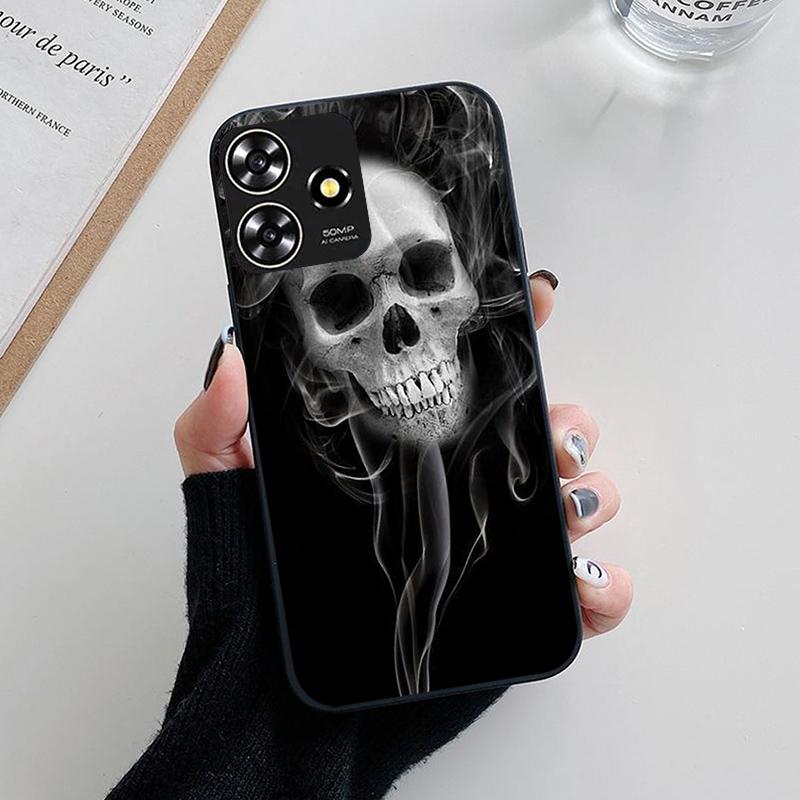 Pre ZTE Blade V50 Dizajnové puzdro Kvetinové maľované silikónové puzdrá Pre ZTE Blade A73 4G / V50 Smart Axon 50 Lite Puzdro TPU kryt Fundas