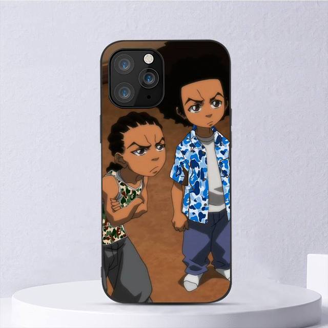 

Чехол для телефона The Boondocks Anime для Iphone 11 12 Mini 13 14 Pro Xs Max X 8 7 6s Plus 5 Se Xr Shell iPhone13PRO