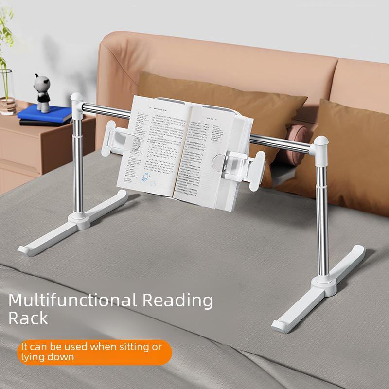 Paifan Adjustable Multifunctional Reading Stand - Height, Angle, and Width Customizable for Bed Use