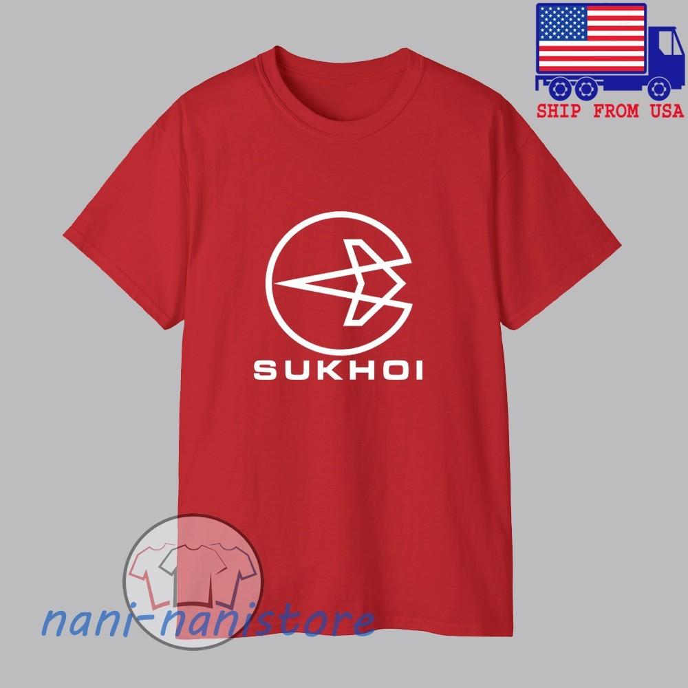 

SUKHOI Company Men#039;s Red Size S5XL Unisex T-Shirt XL