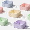 Collapsible Silicone Dog Bowl Portable Foldable Pet Water Food Bowl with Clip for Outdoor Travel Hiking Camping