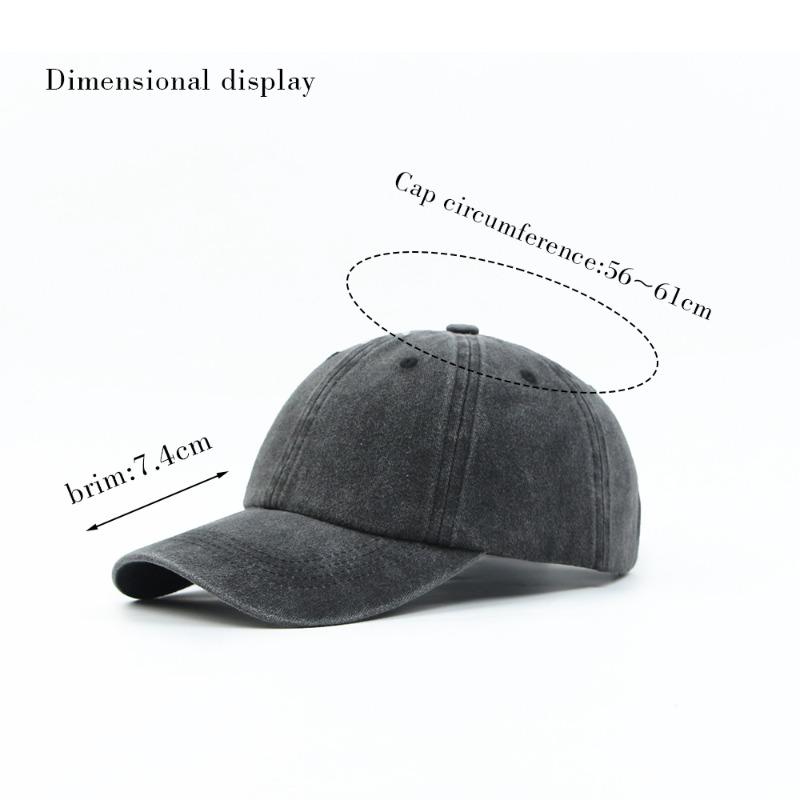 Casual Versatile Baseball Cap Light Plate Cotton Solid Color Cap Women's Retro Sun Hat