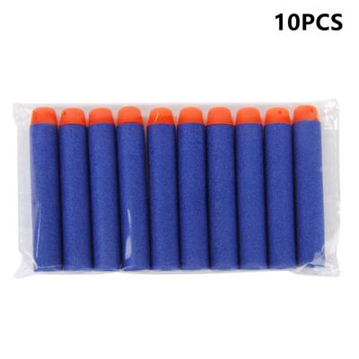 10 Pcs/bag 7.2cm Hollow  Head  Soft  Darts  Toy For Nerf N-strike Elite Series Blasters