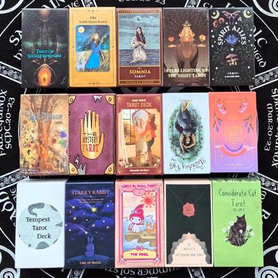 English Tarot & Oracle Card Deck - 700 Cards for Board Game 