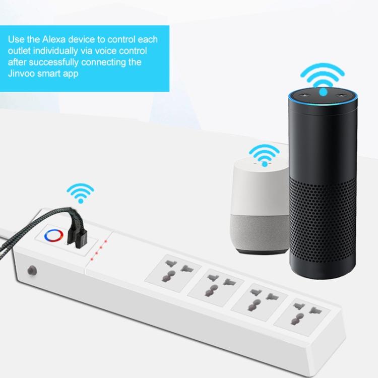 WiFi 10A SM-SO306-M 4 Holes + 2 USB Multi-purpose Smart Power Strip