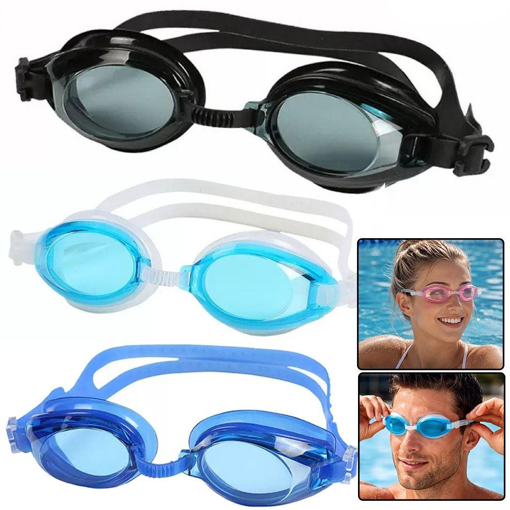 HD Clear Lens Waterproof Swim Eyewear Anti Fog Swimming Mirror  Indoor Pool Swimming