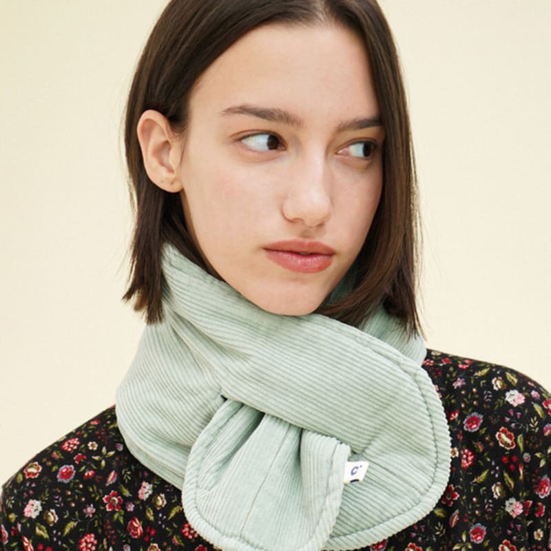 

CHIQUITA Padded Muffler (Corduroy) Mint 244702SMT FREE