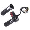 1Pair 3 Speed Gear Throttle Handle Grips for Electric Bicycle with Forward and Reverse Gear
