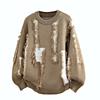2025 Men's Winter Korean Style Round Neck Knit Pullover