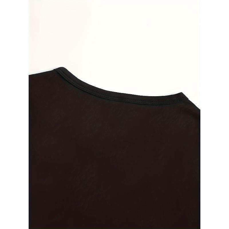 Womens Plus Size Leopard Print Heart Graphic Tee Stylish Round Neck Comfortable All Season Machine Washable Top