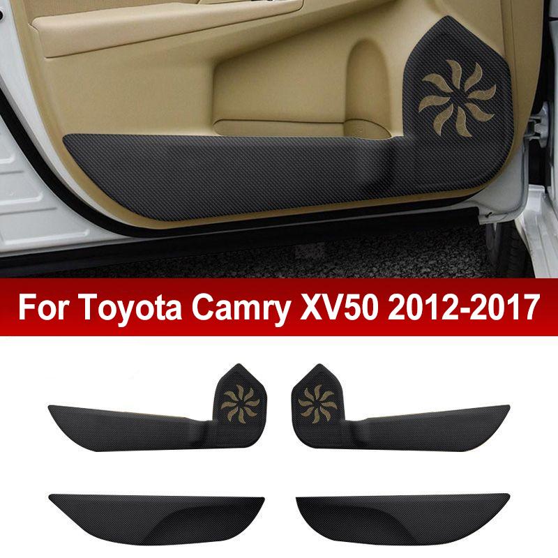 For Toyota Camry XV50 XV70 XV80 2012-2025 2024 Car Door Anti-Kick Pad Anti Dirt Mat Protection Sticker Auto Accessories
