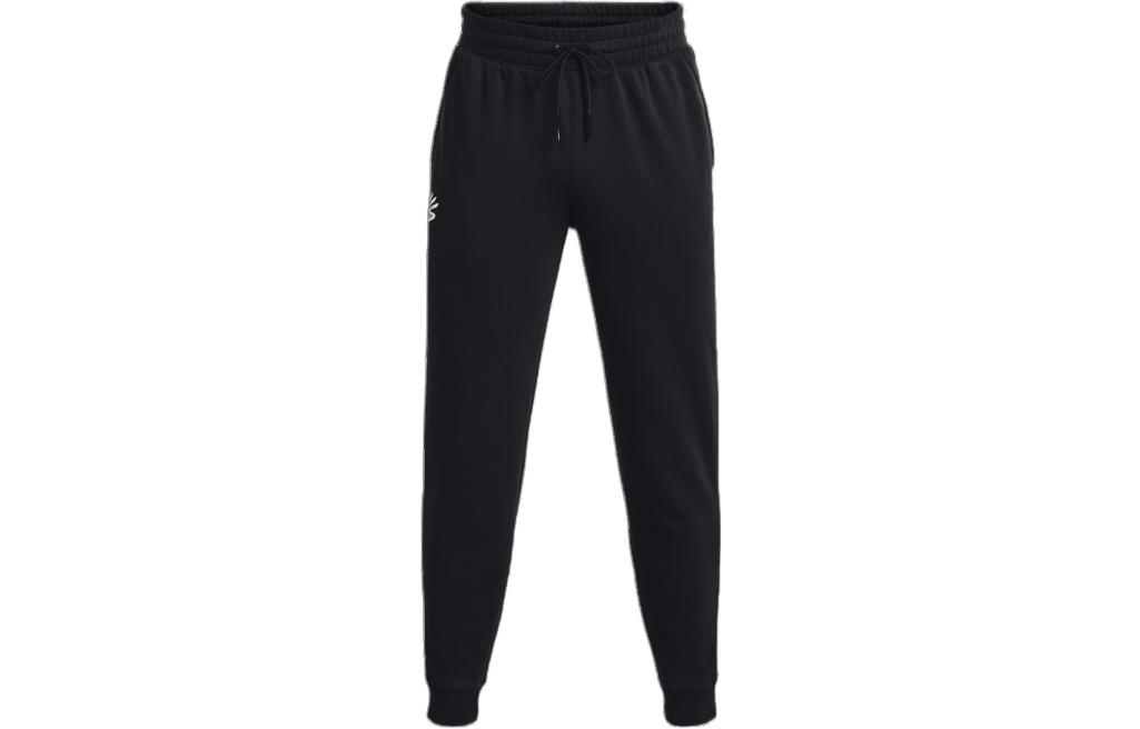 Under Armour Knitted Sweatpants Men s Black Moderate Cuffed Pants 1374299-001 3XL