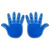 Oversized Reusable Foam Cheering Gloves Lightweight Props for Stadium Games and Group Celebrations