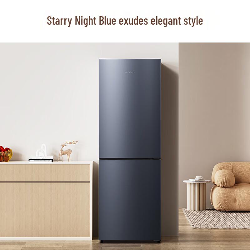 SKYWORTH 188L Frost-Free Two-Door Refrigerator