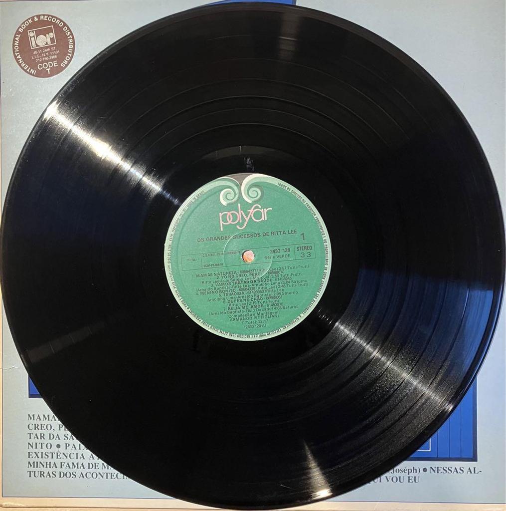 [USED] Price Reduced Ritta Lee OsGrandesSucessosDe...LP