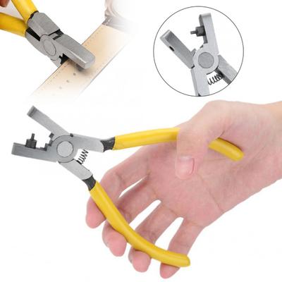 Shoe Strap Hole Puncher Pliers with Ergonomic Handle Easy To Use Wide Application Watch Band Hole Punch Pliers