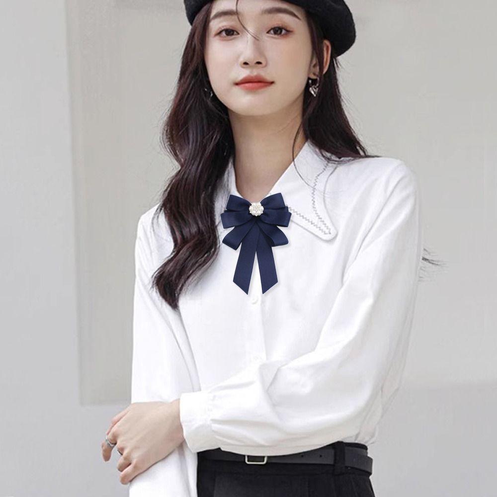 Alloy Bowknot Brooches Jewelry Accessories Wedding Party Bow Tie Fashion Bow Tie  for Student