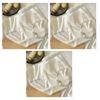 Hohe Taille Damenunterwäsche Übergröße Baumwolltextur Slips Vollabdeckung Hüfte Damen Slips Weicher Komfort Dessous