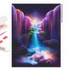 Diamond Embroidery Landscape Fantasy World DIY 5D Diamond Painting Waterfall Forest Cross Stitch Kits Rhinestones Pictures Decor