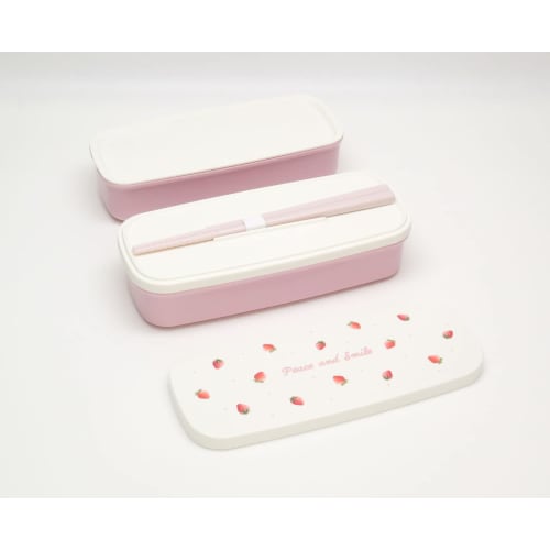 OSK Peace and Smile PW-28K Two-Tier Lunch Box