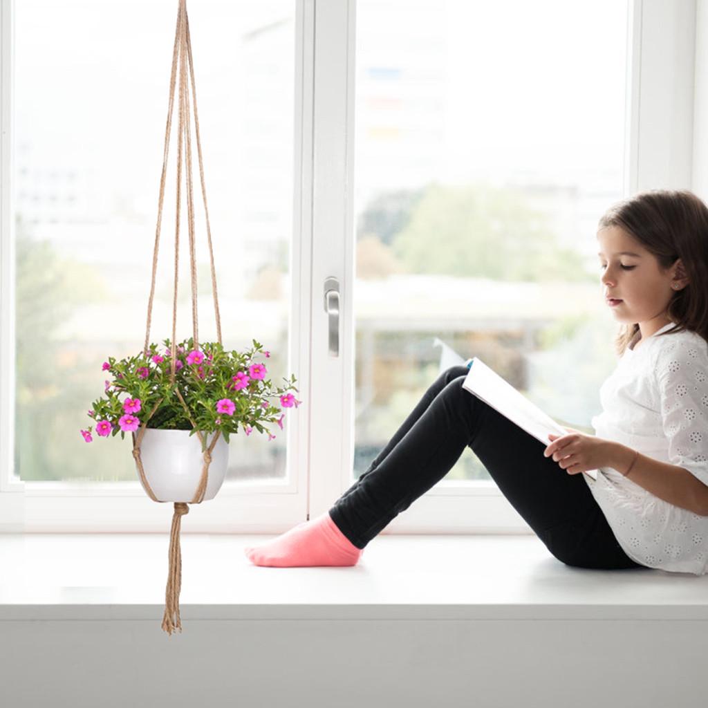 Macrame plantenhangers hangende mand hangende plantenhouder Boheemse decorplant