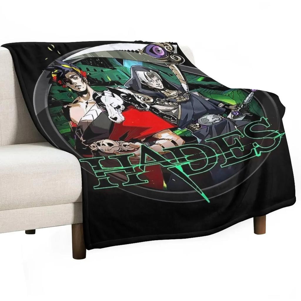 Zagreus Thanatos Throw Blanket Hairys Blankets For Baby Stuffeds Heavy Luxury Thicken Thermal Blankets