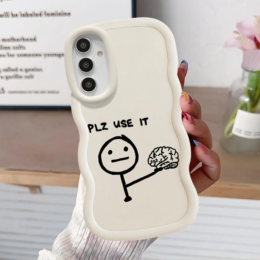 Interesting Cartoon Soft Phone Cover Case for Samsung Galaxy A11 A52 A16 A15 A21s A12 A13 A14 A53 A05 A23 A04 A22 A06 A33 A03