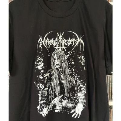 YENİ Koleksiyon Nargaroth Band Pamuklu Tüm Bedenler S'den 5XL'ye T-shirt Unisex T-Shirt