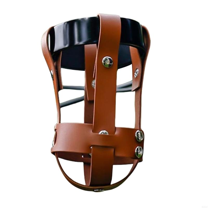 831C Vintage Leather Road Bike Handlebar Cup Holder Cycling Beverage Pouches Road Bike Drink Holder Water Bottles Cage Rack