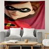 The Incredibles Print Tapestry, Backdrop, Easy Setup, Ideal for Bedroom, Office & Living Room, with Aesthetic Wall Hanging Decor.