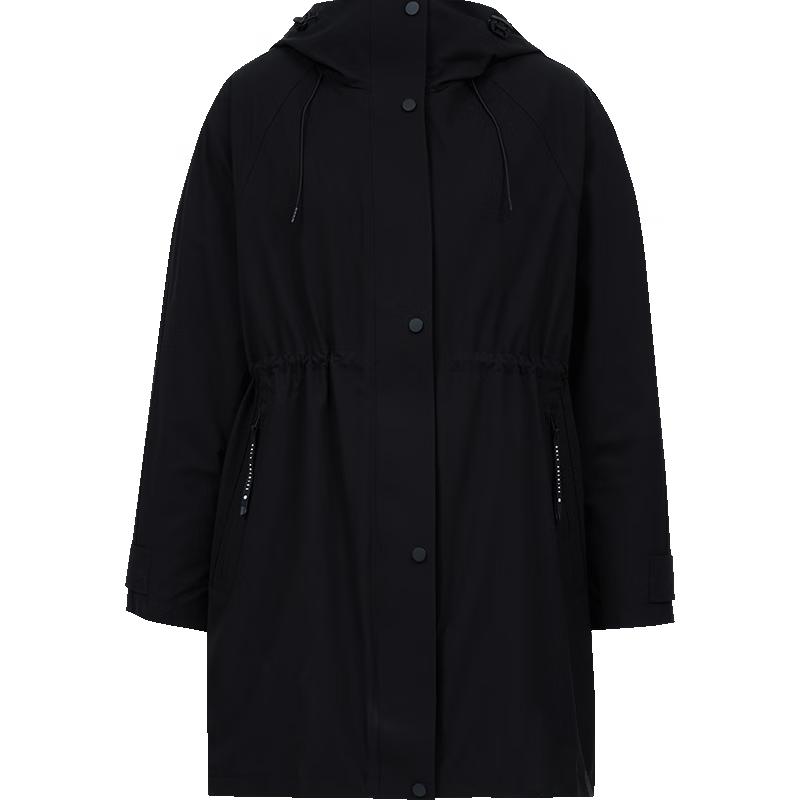 ONLY Women s Detachable Loose Hooded Down Jacket XS