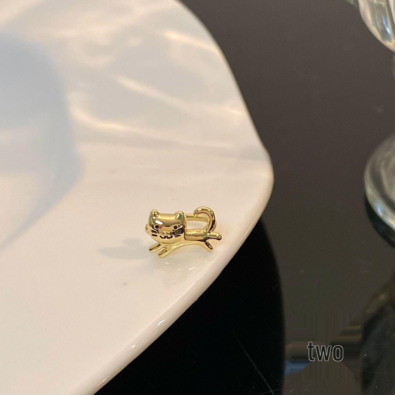 

Трендовые 2023 Милые серьги-каффы с кошачьими ушками для женщин - Универсальный дизайн без пирсинга