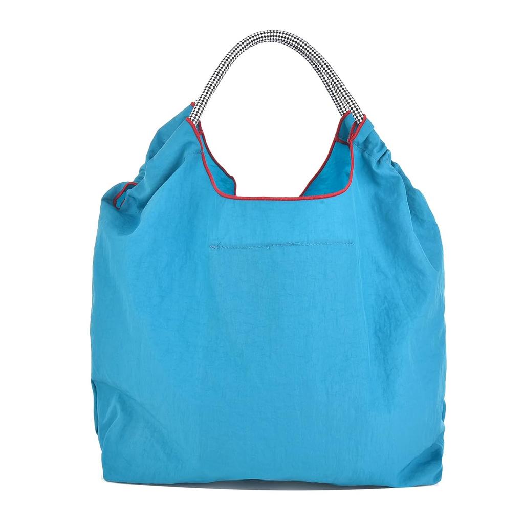 Tragetasche bestickt Waschbär blaugrün [Kusuguru Japan] Tasche, wasserabweisende Tasche, Größe, Damen,