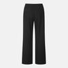 DESCENTE Women'S Training Ribbed Straight Fit Pants Black (Sq322Pkp71)