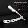 Vintage All-Steel Razor: Manual Shaver, Hair Trimmer & Barber Thinning Knife