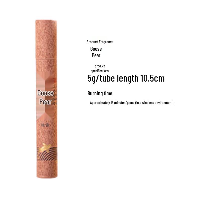 Sandalwood & Agarwood Incense Sticks Set - Goose Pear, Bedchamber, Rock Cypress, Mugwort, Osmanthus Aromatherapy