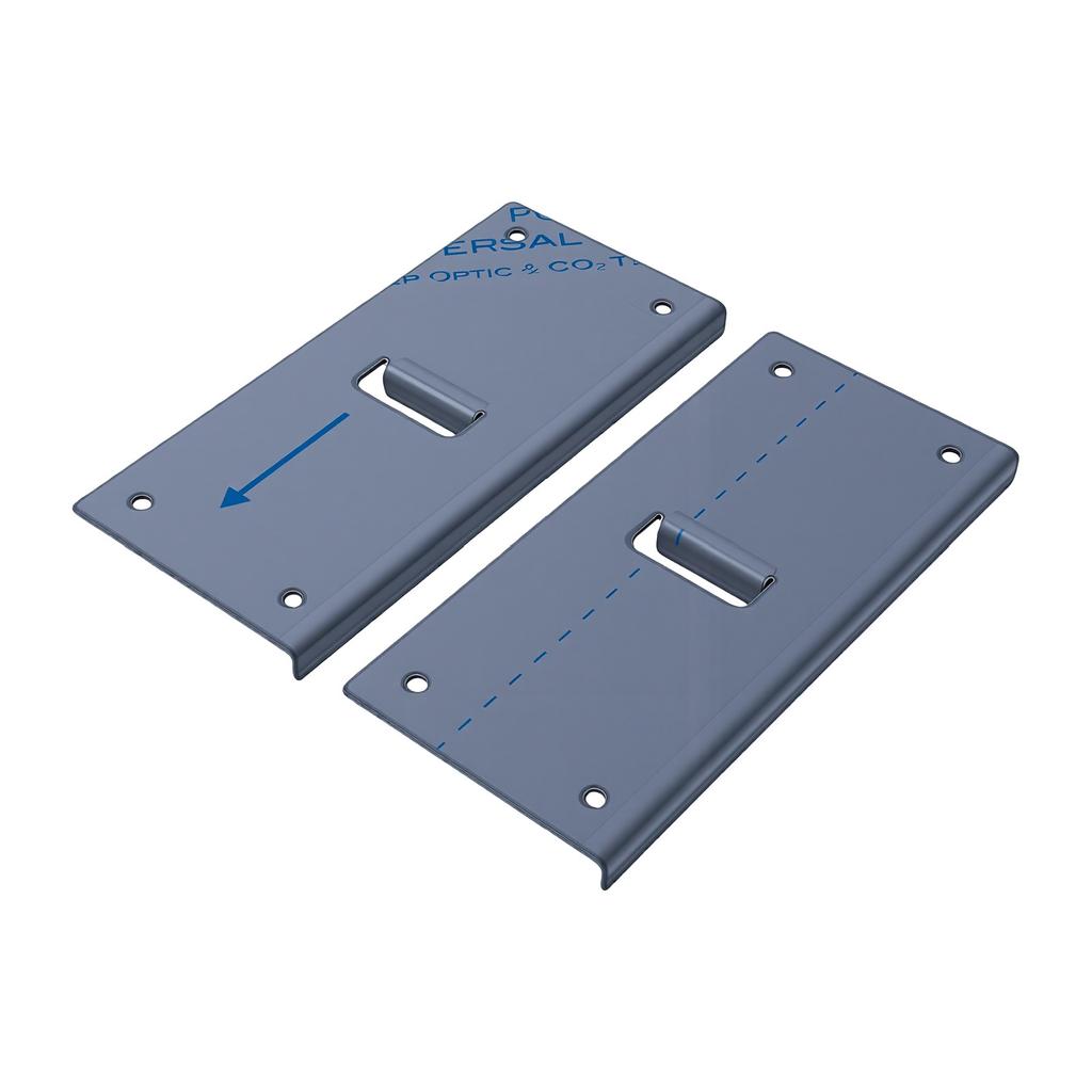 Mailbox Post Extender Brackets, 304 Stainless Steel Hvy Duty for 4x4
