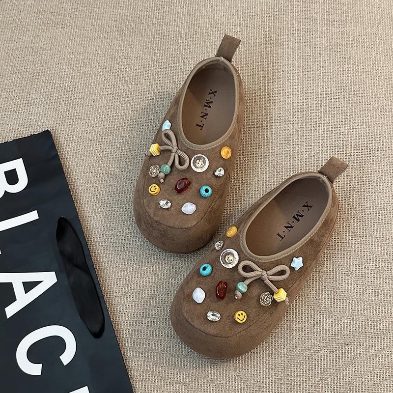 

Дизайнерские нишевые туфли Мэри Джейн с бантом, женские осенне-зимние модные ретро универсальные изысканные аксессуары, туфли-лодочки 40 верблюд