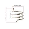 10Pcs Steel Braking Return Spring Clip Mountain Bike Disc Brakes Spring Replacement Braking Return Spring for BB5 BB7
