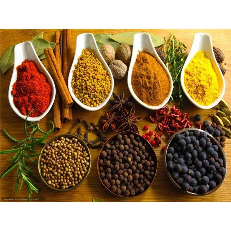 DIY 5D Diamant Malerei Gewürz Diamant Stickerei Essen Kreuzstich voller runder Bohrer Strass Kunst Wand Home Decor Geschenk